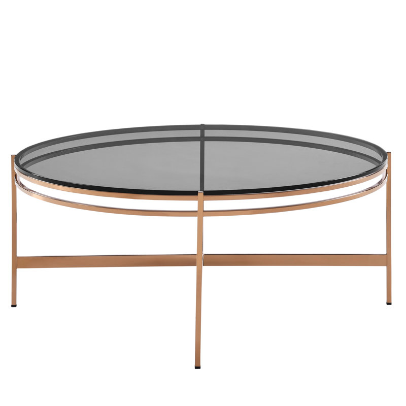 Marquerite Glass Top Coffee Table