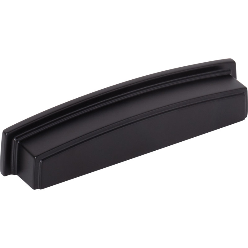 Cup / Bin Pull, Matte Black