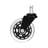 Office Chair Caster Rubber Swivel Wheels