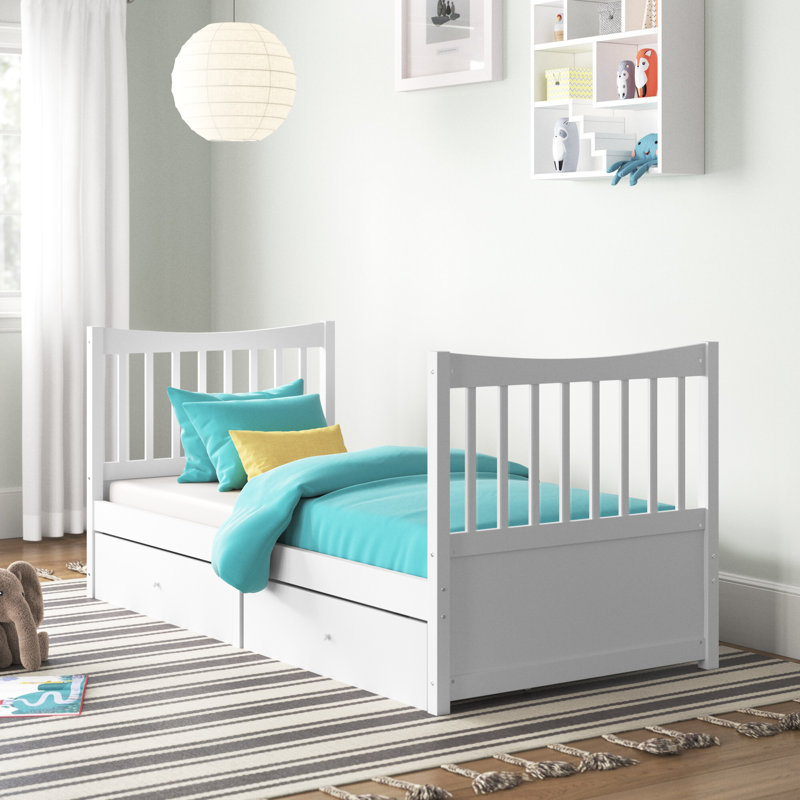 Mcclendon Standard with Storage Included, White