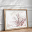 A Pink Cherry Blossom Tree Abstract - Framed Print-56738642-56738643