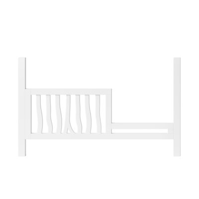 Milk Street Baby Branch Toddler Bed Conversion Kit  (Acacia/Snow)
