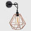 Harp 1 - Light Satin Black Geometric Pendant-31098906-31098907