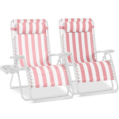 Set Of 2 Zero Gravity Patio Chair