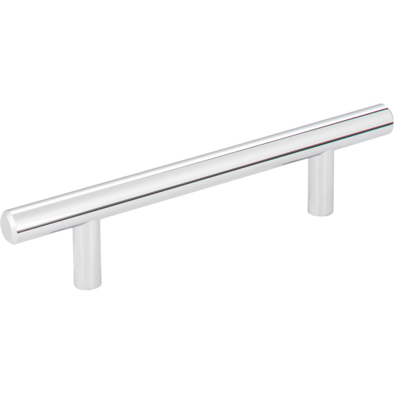 Naples 3 3/4" Center to Center Bar Pull, Polished Chrome