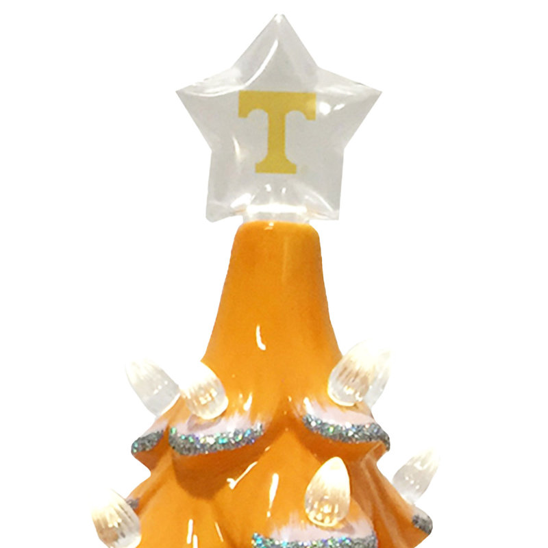 Arbre en céramique NCAA College Spirit, Tennessee Volunteers
