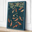 Koi in Motion Japandi - Wrapped Canvas-21944482-21944495