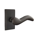 Cody Wave/Drop Passage (Hall & Closet) Door Lever with Rectangle Rosette