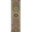 Tapis de couloir en laine South Western Kilim 3 x 10