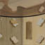 Table basse ovale