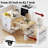 82.7 Inch Kitchen Island With Extendable Dining Table For 4-6 Person,Two-Tone Kitchen Table With Double-Sized Storage, Power Outlet, Kitchen Island With Storage 2 Drawers 2 Side Open Shelves-1027804552