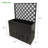 Tall Metal Planter Box, Raised Garden Bed with Trellis