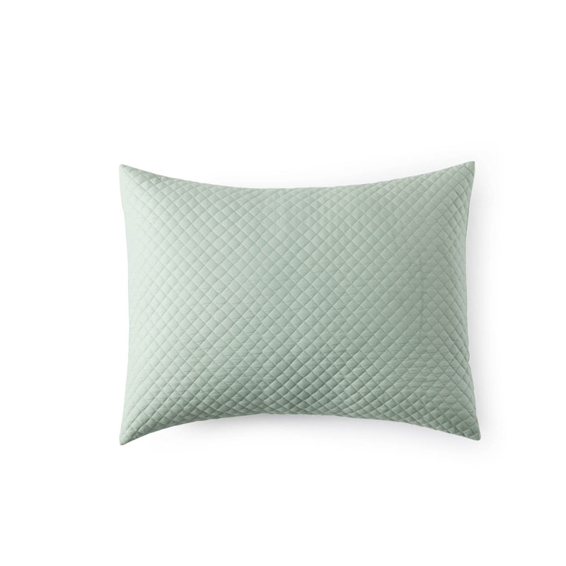Cotton Sham, Standard, Sage