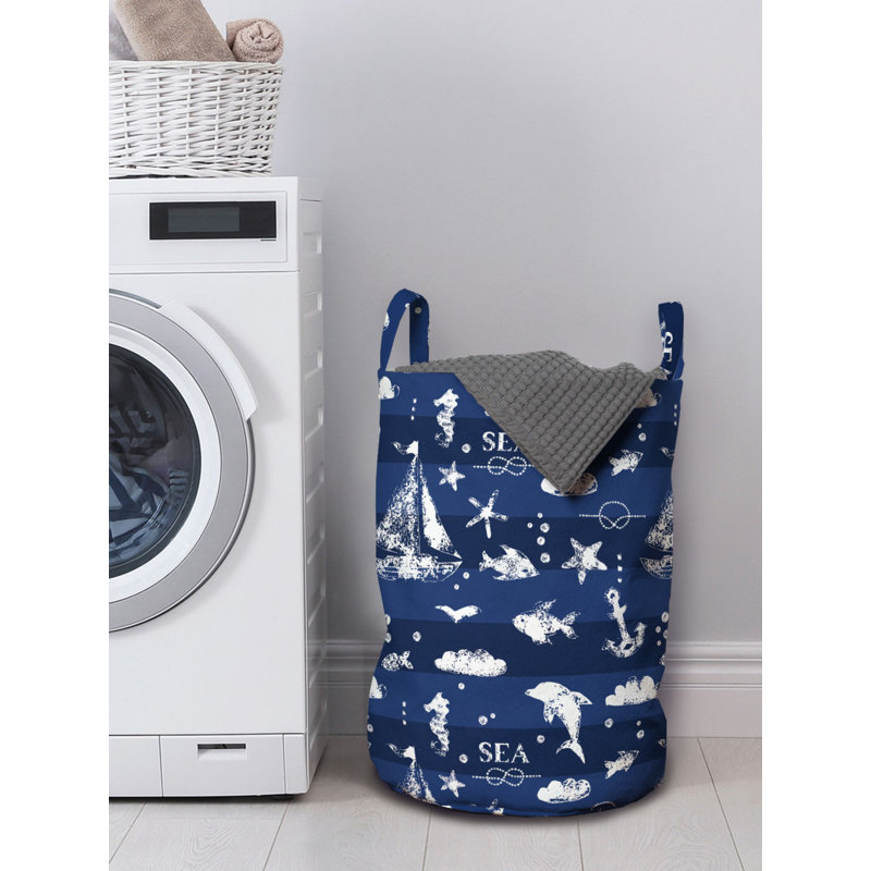 Fabric Laundry Bag with Handles