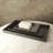 Gunmetal Silver Leaf Rectangle Tray-60070899