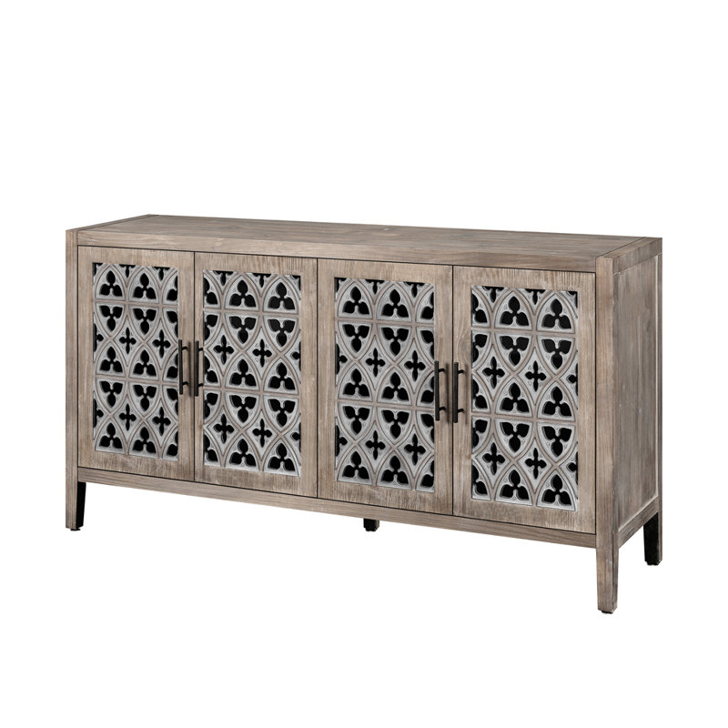 Armoire antique Hollow, Brun antique