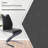 36.6"H Modern Kitchen Dining Chair, Mermaid Dining Chair with Stable Steel 'Z' Legs, Solid Back Upholstered Chair (4 Chairs)-14415869