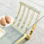 Table basse simple avec plateau en verre