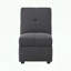 Repose-pieds convertible avec chaise et rangement