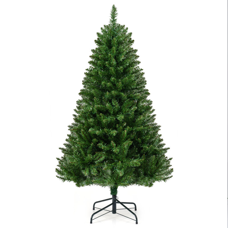 Arbre de Noël artificiel 5 pi avec 5 branches, 400 lumières DEL blanc chaud, 5' H