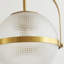 1 - Light Brass Sphere Pendant