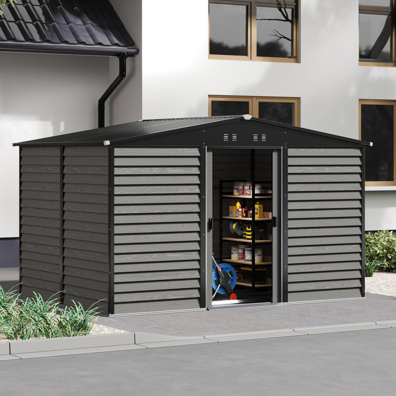12 x 8 FT Outdoor Garden Storage Shed