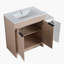 Luxueux meuble-lavabo autoportant avec rangement spacieux et porte à fermeture douce-108525929-108525930