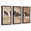 "Kicking Dust" par Lisa Dearing - Photographie de cadre 3 pièces-2063529533