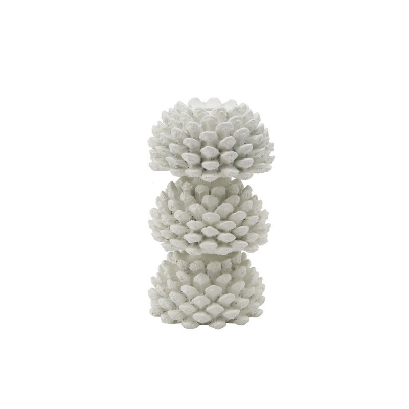 Robin Baron Austie Candlestick, 7.5" H x 4.5" W x 4.5" D
