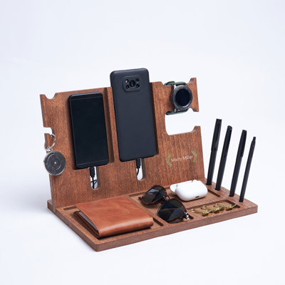 Wood Desk Organiser