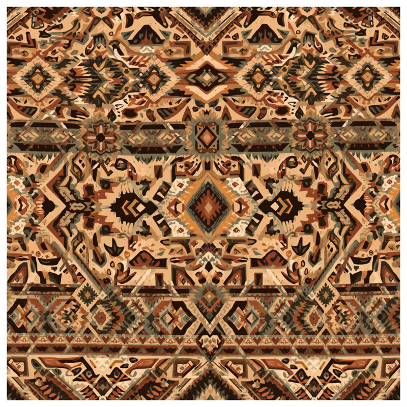 Coussins Intricate Aztec, 26 x 26 pouces