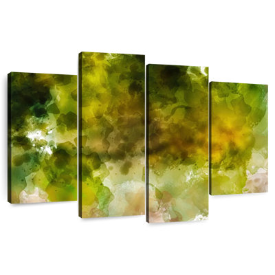 Avery vert flou abstrait