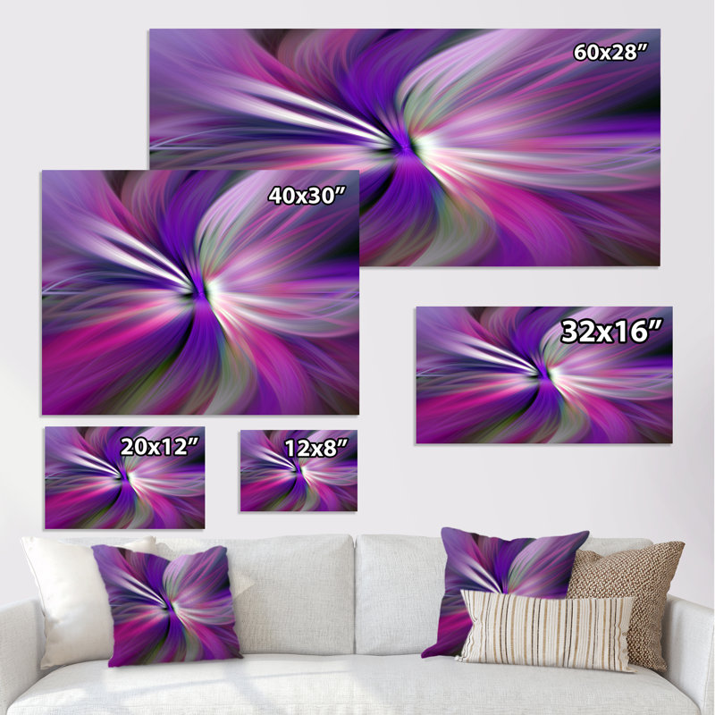 «Colorful Marbleized Swirl Abstract Leaf», impression sur toile, L 12 po x H 8 po, Toile tendue