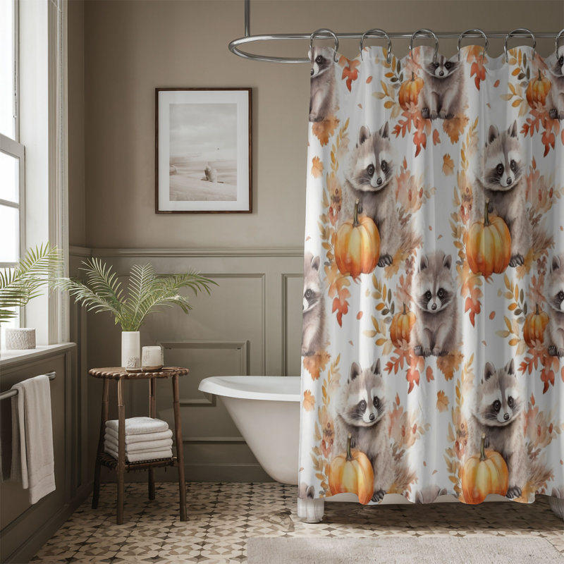 Mignon - Rideau de douche Premium, H 74 po x l 71 po