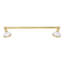 Porte-serviettes mural en porcelaine de style rétro, laiton massif et supports-98158685-98192764