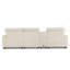 Canapé modulaire avec haut-parleurs Bluetooth, canapé en L avec console-128895466
