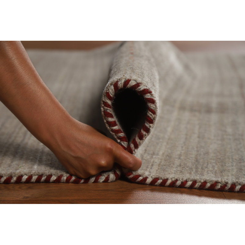 Tapis indien en laine fait à la main de style Gabbeh 5 x 8
