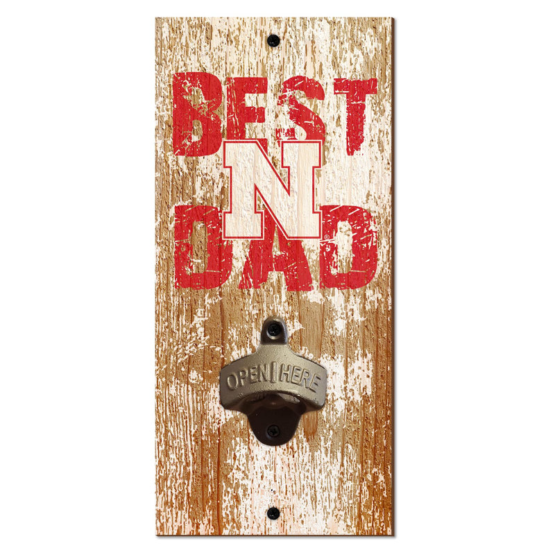 Gold Brass Stainless Steel Bottle Opener, Nebraska