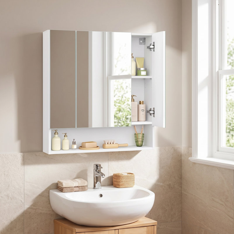 Bathroom Mirror With Storage