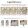 Tapis beige élégant Aurelle