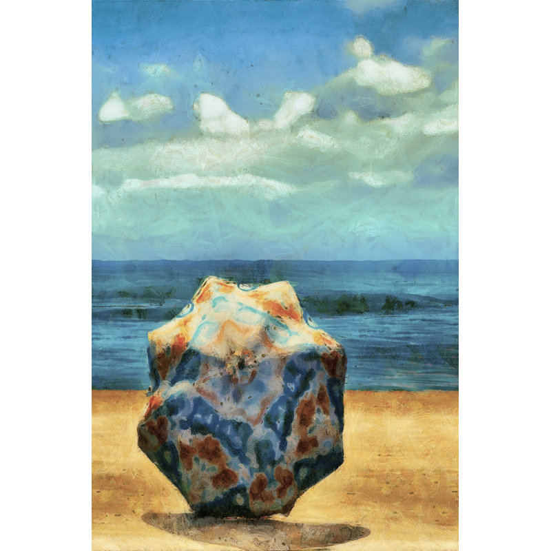 Parasol de plage III, H 12 po x l 8 po