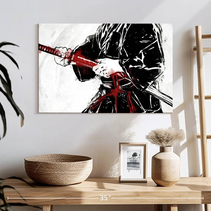 Sireci Katana Man, 16" H x 24" W