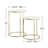 Sholto Marble Top Nesting Tables