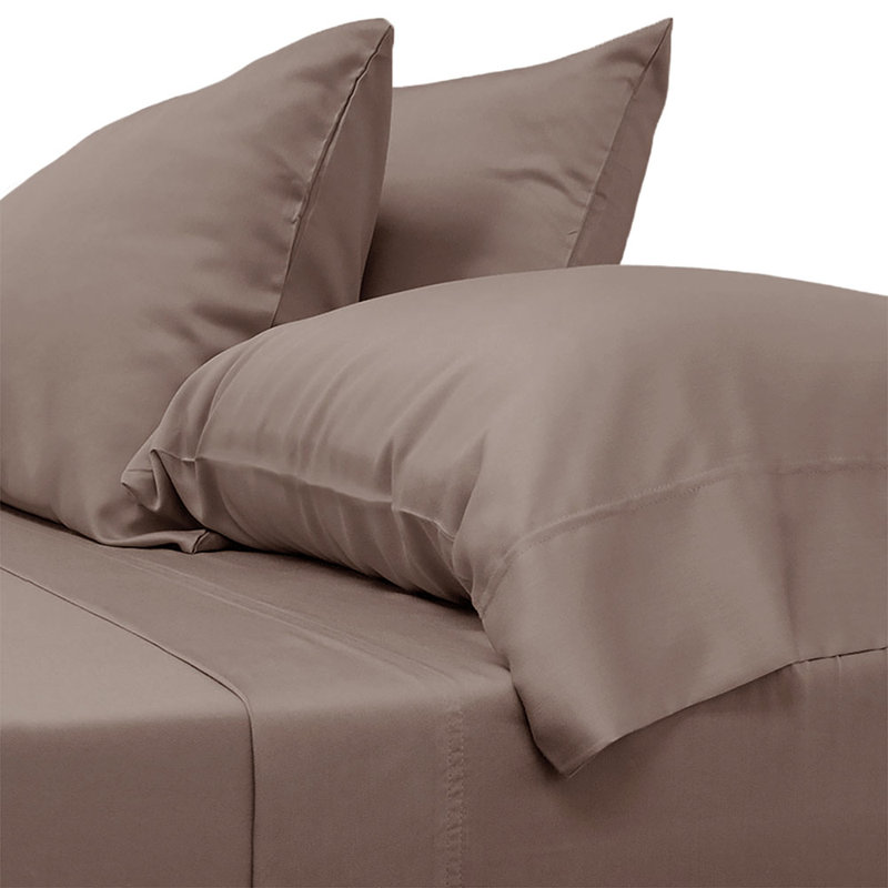 Rayon Twill - Set of 2, Beach Linen, Standard Pillow: 20" x 26"