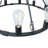 Braicyn 10 - Light Dimmable Wagon Wheel Chandelier