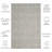 Geometric Gray/Wheat/Blue Indoor/Outdoor Area Rug-33394081
