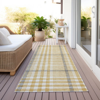 Tapis intérieur / extérieur lavable à la machine Chayden ACN1054