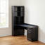 Bureau d'ordinateur avec bibliothèque haute-2111404636