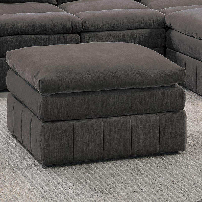 Canapé modulaire contemporain 1pc, Mélange de bruns