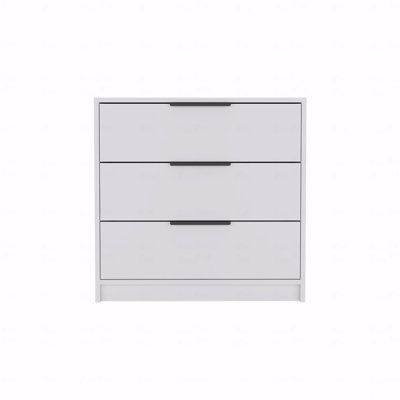 Commode 3 tiroirs, plateau supérieur